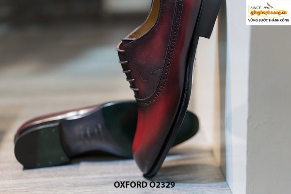 Giày da nam đặt mới sản xuất Oxford O2329 003