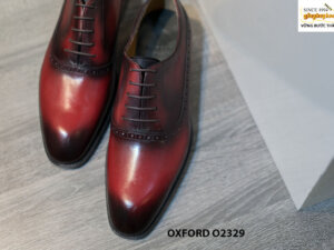 Giày da nam đặt mới sản xuất Oxford O2329 002