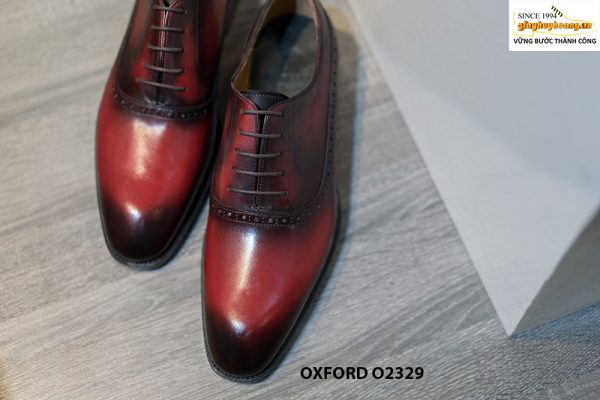 Giày da nam đặt mới sản xuất Oxford O2329 002