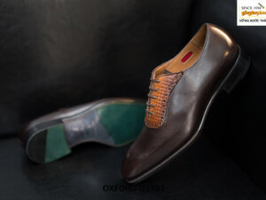 Giày da nam mũi nhọn Oxford O2331 004