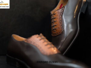 Giày da nam mũi nhọn Oxford O2331 003