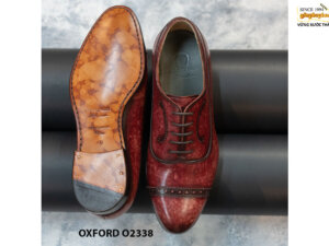 Giày da nam thủ công cao cấp Oxford O2338 003