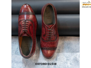 Giày da nam thủ công cao cấp Oxford O2338 002