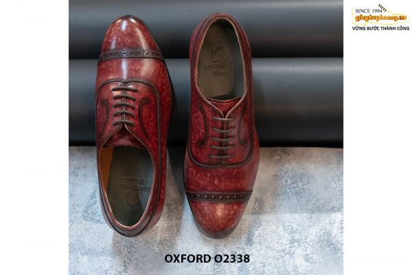 Giày da nam thủ công cao cấp Oxford O2338 002