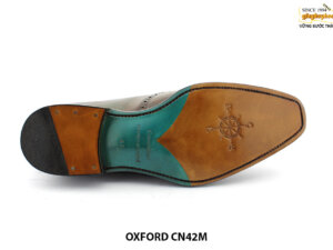 [Outlet size 40] Giày da nam Oxford cao cấp Wingtips CN42M 009