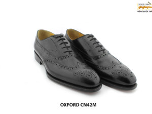 [Outlet size 40] Giày da nam Oxford cao cấp Wingtips CN42M 003