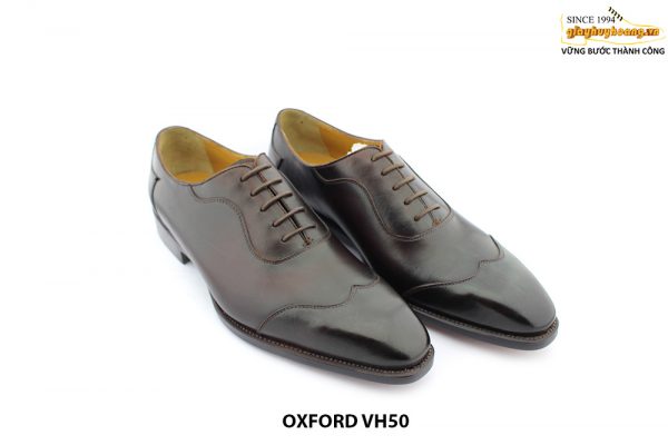 [Outlet size 41] Giày da nam đóng tay Oxford VH50 006