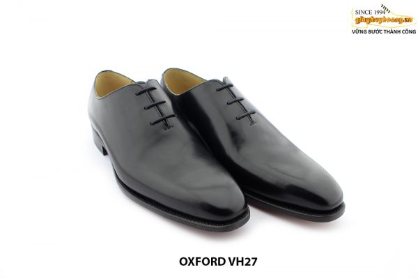 [Outlet] Giày da nam không hoạ tiết Oxford VH27 003