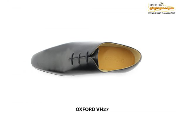 [Outlet] Giày da nam không hoạ tiết Oxford VH27 002