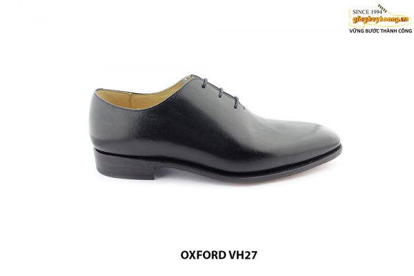 [Outlet] Giày da nam không hoạ tiết Oxford VH27 001