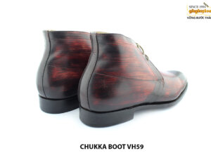 [Outlet size 41] Giày da nam màu núi lửa Chukka Boot VH59 004