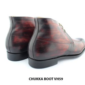 [Outlet size 41] Giày da nam màu núi lửa Chukka Boot VH59 004