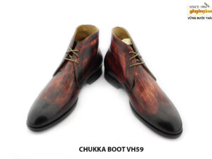 [Outlet size 41] Giày da nam màu núi lửa Chukka Boot VH59 003