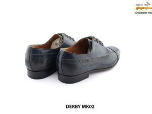 [Outlet size 40] Giày da nam mũi tròn Derby MK02 004