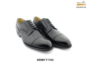 [Outlet size 39] Giày da nam hàng hiệu Captoe Derby T1703 003