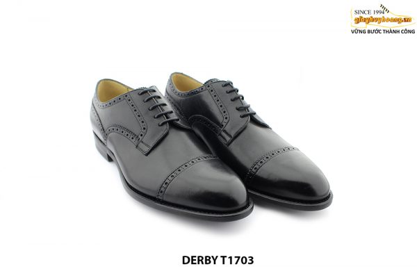 [Outlet size 39] Giày da nam hàng hiệu Captoe Derby T1703 003