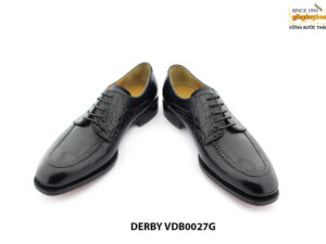 [Outlet size 41] Giày da nam hàng hiệu thủ công Derby VDB0027G 004