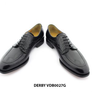 [Outlet size 41] Giày da nam hàng hiệu thủ công Derby VDB0027G 004