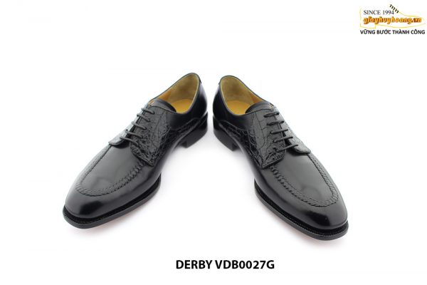 [Outlet size 41] Giày da nam hàng hiệu thủ công Derby VDB0027G 004