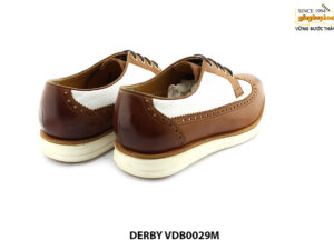 [Outlet size 41] Giày da nam thể thao sneaker Derby VDB0029M 003