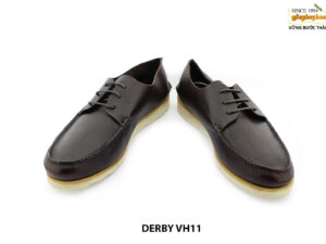 [Outlet] Giày da nam đế bằng sneaker Derby VH11 003