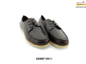 [Outlet] Giày da nam đế bằng sneaker Derby VH11 002