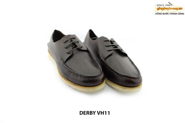 [Outlet] Giày da nam đế bằng sneaker Derby VH11 002