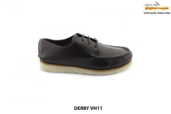 [Outlet] Giày da nam đế bằng sneaker Derby VH11 001