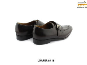 [Outlet size 43] Giày da nam có khoá single monkstrap 8418 005