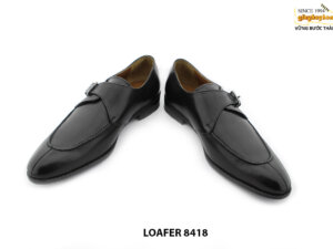 [Outlet size 43] Giày da nam có khoá single monkstrap 8418 004