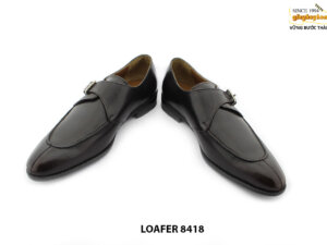 [Outlet size 43] Giày da nam có khoá single monkstrap 8418 003