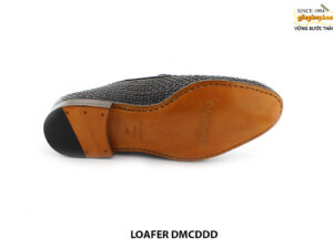 [Outlet size 40] Giày lười nam da đan navy Loafer DMCDDD 006
