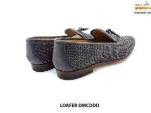 [Outlet size 40] Giày lười nam da đan navy Loafer DMCDDD 005