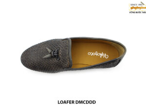 [Outlet size 40] Giày lười nam da đan navy Loafer DMCDDD 002