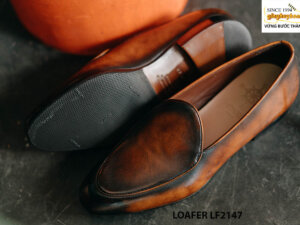 Giày lười nam đơn giản Penny Loafer LF2148 003