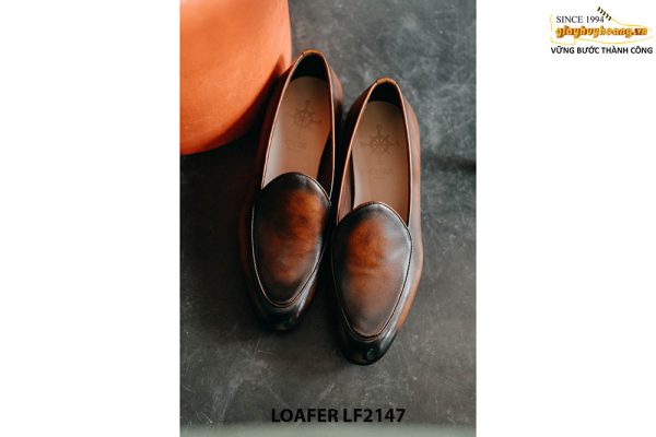 Giày lười nam đơn giản Penny Loafer LF2148 001