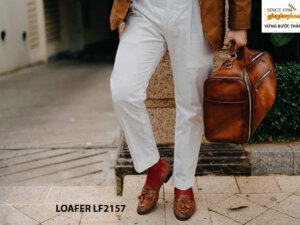 Giày lười nam có chuông Tassel Loafer LF2157 005