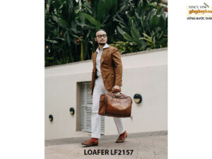 Giày lười nam có chuông Tassel Loafer LF2157 004