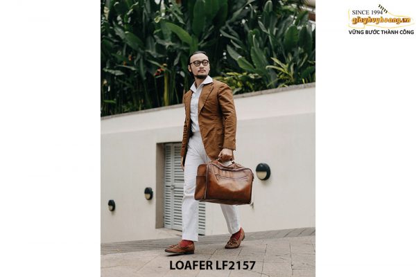 Giày lười nam có chuông Tassel Loafer LF2157 004