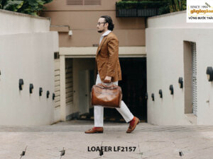 Giày lười nam có chuông Tassel Loafer LF2157 003