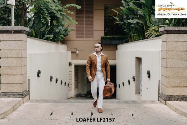 Giày lười nam có chuông Tassel Loafer LF2157 002