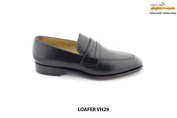 [Outlet] Giày lười nam cao cấp đế da bò Loafer VH29 001