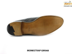 [Outlet size 41] Giày da nam 1 khoá đế da monkstrap GM068 006