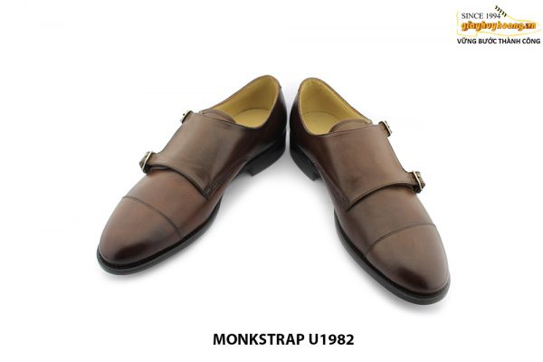 [Outlet] Giày da nam không dây Double monkstrap U1982 006