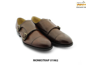 [Outlet] Giày da nam không dây Double monkstrap U1982 005
