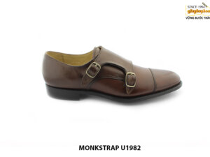 [Outlet] Giày da nam không dây Double monkstrap U1982 001