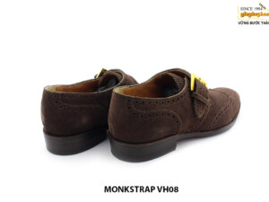 [Outlet] Giày da lộn nam 1 khoá Single Monkstrap VH08 004
