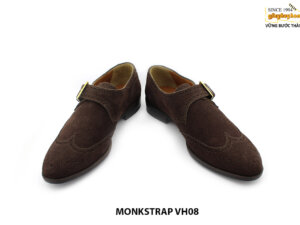 [Outlet] Giày da lộn nam 1 khoá Single Monkstrap VH08 003