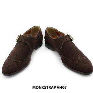 [Outlet] Giày da lộn nam 1 khoá Single Monkstrap VH08 003