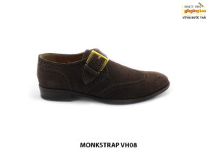 [Outlet] Giày da lộn nam 1 khoá Single Monkstrap VH08 001